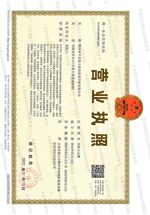 千里贤士营业执照